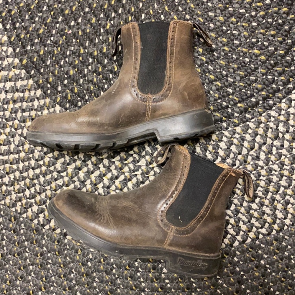 💫Used Blundstones💫 #1351 WOMEN'S ORIGINALS
HIGH TOP BOOTS - RUSTIC BROWN